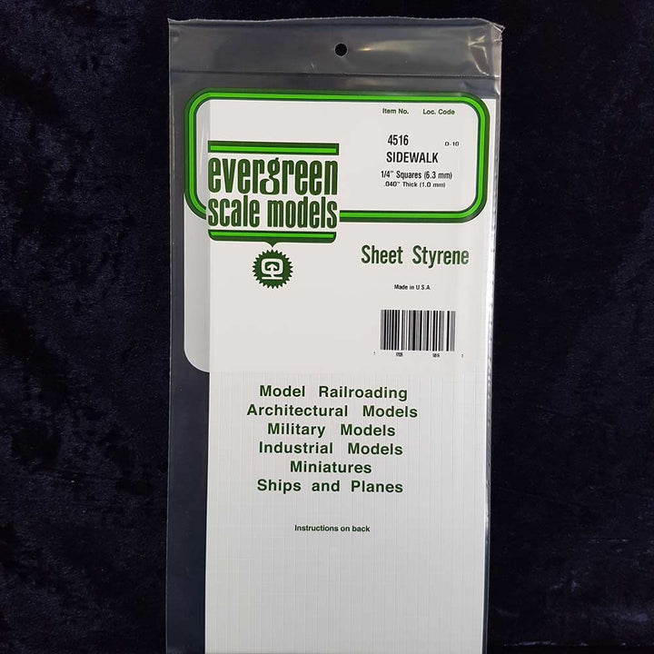 Evergreen Sidewalk Sheet 12"