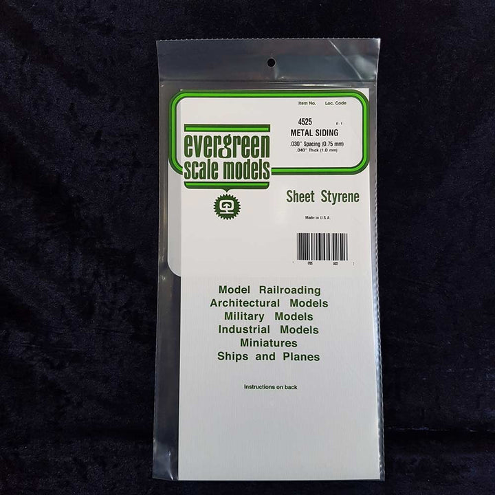 Evergreen Metal Siding Sheet 12"