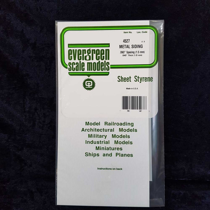 Evergreen Metal Siding Sheet 12"