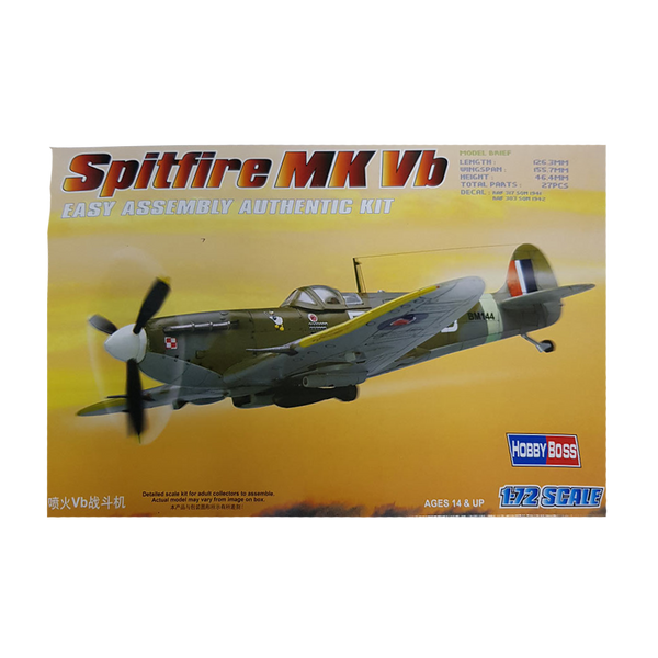Spitfire Mk Vb 1:72 - Hobbyboss