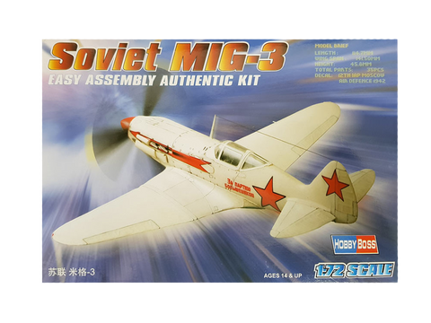 MiG-3 Soviet 1:72 - Hobbyboss