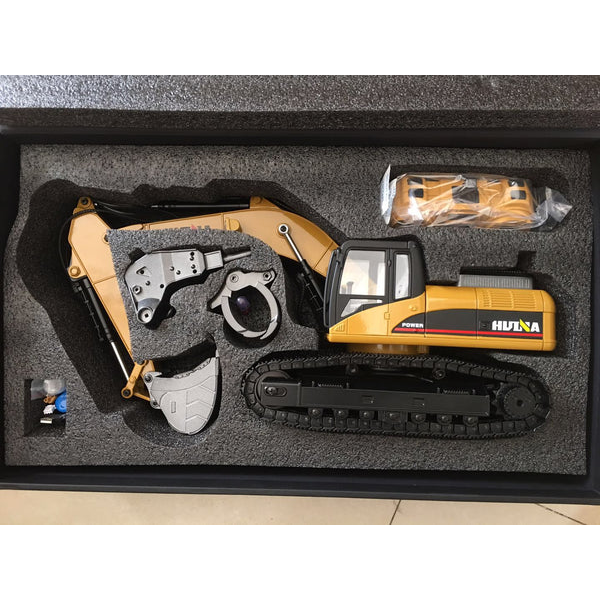 Construction Full metal Excavator RC - Huina