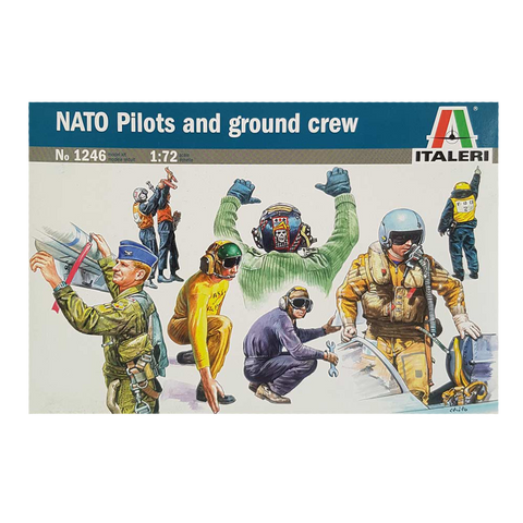 Pilots and Ground Crew NATO 1:72 - Italeri