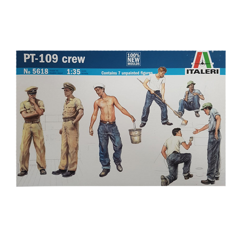 Crew and Accessories PT109 1:35 - Italeri