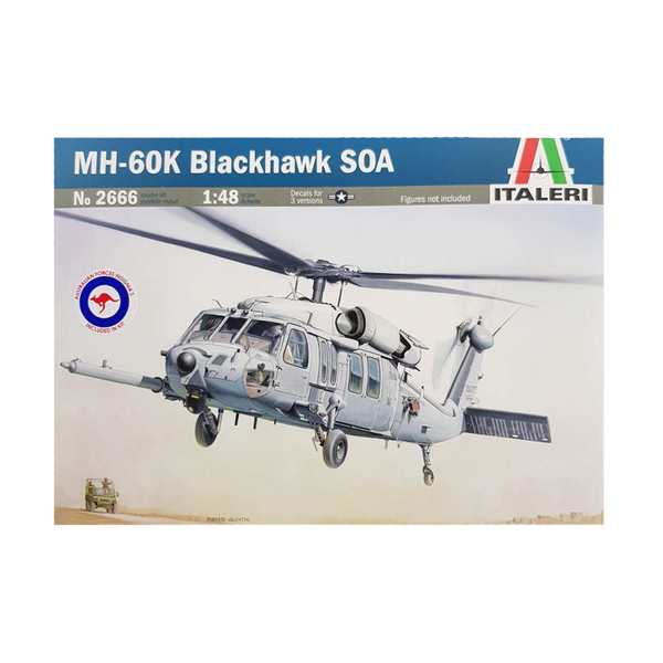 MH-60K Black hawk SOA 1:48 - Italeri