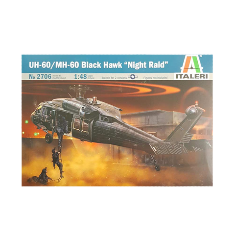 UH-60/MH-60 Black Hawk "Night Raid" 1:48 - Italeri