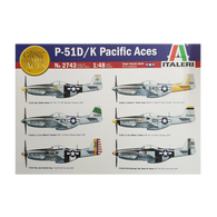 P-51D/K Pacific Aces 1:48 scale - Italeri