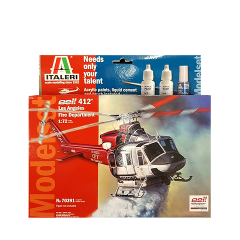 Bell 412 LA Fire Department 1:72 - Italeri