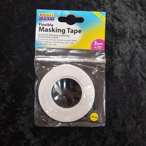 Flex Masking Tape 3mm x 18m, Modelcraft