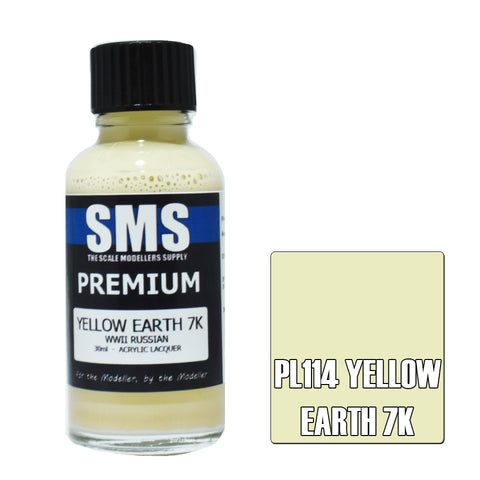 PL114 Premium YELLOW EARTH 7K 30ml