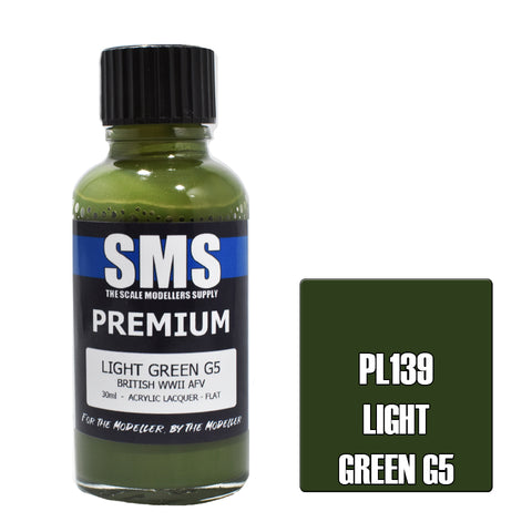PL139 Premium LIGHT GREEN G5 30ml