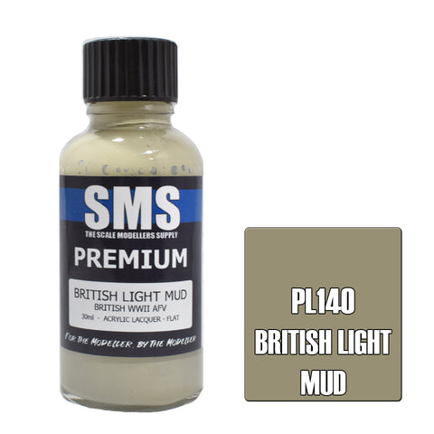 PL140 Premium BRITISH LIGHT MUD 30ml