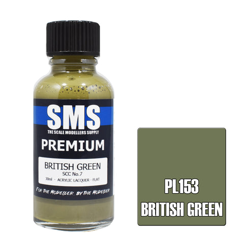 PL153 Premium BRITISH GREEN SCC No.7  30ml