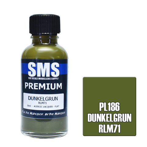 PL186 Premium DUNKELGRUN RLM71 30ml