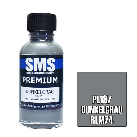 PL187 Premium DUNKELGRAU RLM74 30ml