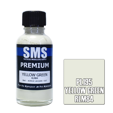 PL195 Premium YELLOW GREEN RLM84 30ml