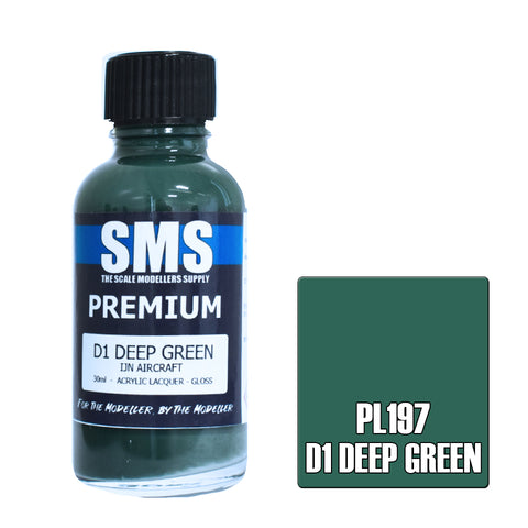 PL197 Premium D1 DEEP GREEN 30ml