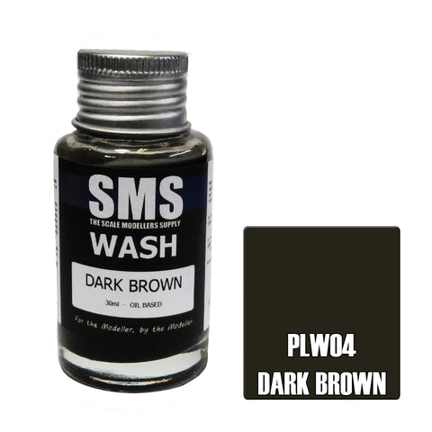 PLW04 Wash DARK BROWN 30ml