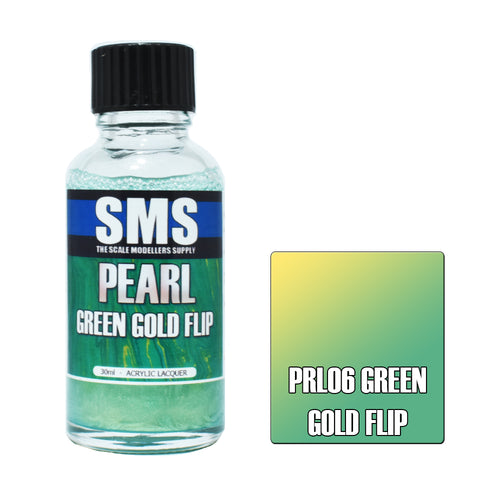 PRL06 Pearl GREEN GOLD FLIP 30ml