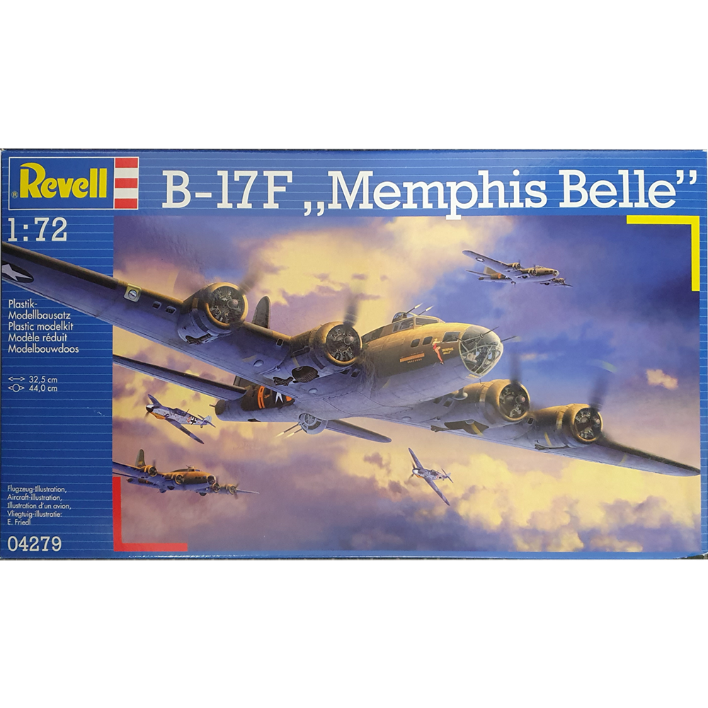 B-17F Memphis Belle 1:72 - Revell – New England Models And Hobbies