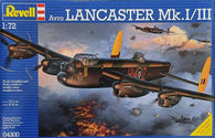 Avro Lancaster MKI/III 1:72 - Revell