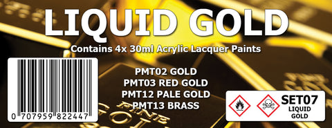SET07 LIQUID GOLD Colour Set