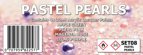 SET08 PASTEL PEARL Colour Set