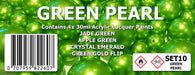 SET10 GREEN PEARLS Colour Set