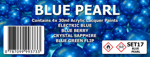SET17 BLUE PEARL Colour Set