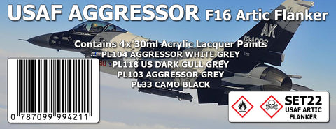 SET22 USAF ARTIC FLANKER Colour Set