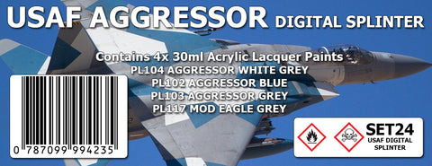 SET24 USAF DIGITAL SPLINTER Colour Set