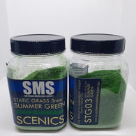 STG03 Static Grass 3mm SUMMER GREEN 30g