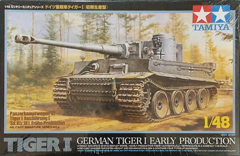 Tiger 1 German Early Production 1:48 - Tamiya