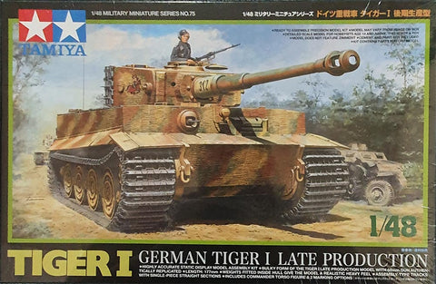 Tiger 1 German Late 1:48 - Tamiya