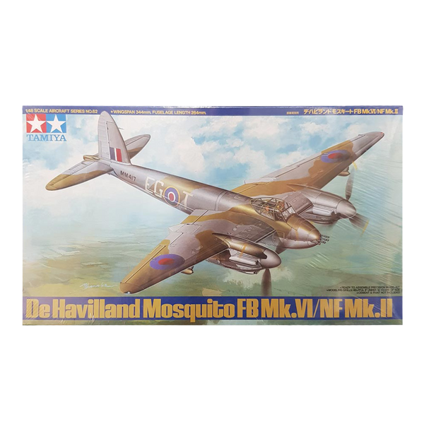Mosquito FB VI/NF MKII De Havilland 1:48 - Tamiya - AUSSIE DECALS Included