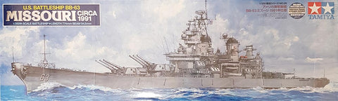 USS Missouri US Battleship (1991) 1:350 - Tamiya