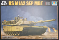 M1A2 ABRAMS MBT 1:16 - Trumpeter