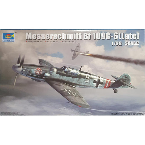 Messerschmitt Bf 109G-6 (Late) 1:32 scale - Trumpeter