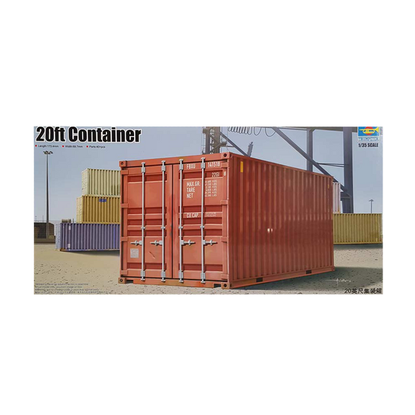 Container 20ft 1:35 scale - Trumpeter