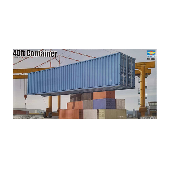 Container 40ft 1:35 scale - Trumpeter