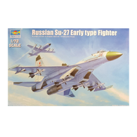 SU-27 Early Type Fighter Russian 1:72 - Trumpeter