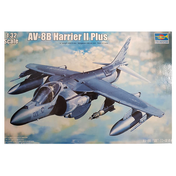 AV-8B Harrier II Plus 1:32 scale - Trumpeter