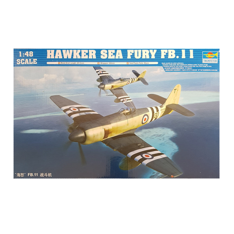 Hawker Sea Fury FBII 1:48 - Trumpeter