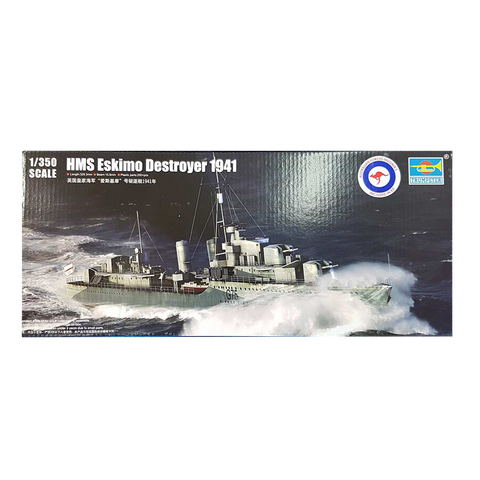 HMS Eskimo Tribal Class Destroyer 1:350 Aus Decals - Trumpeter