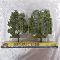 Trees, Realistic Light Green 2pk 5-6"