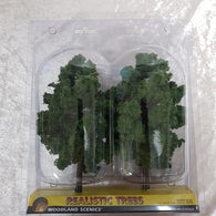 Trees, Realistic Medium Green 2pk 6-7"