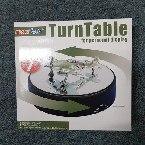 Turntable 182mm 7" with display mirror