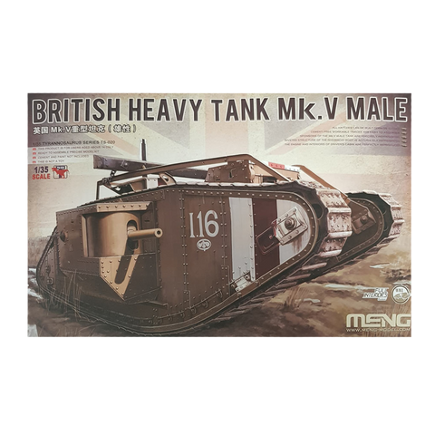 Mark V Male British Tank 1:35 - Meng