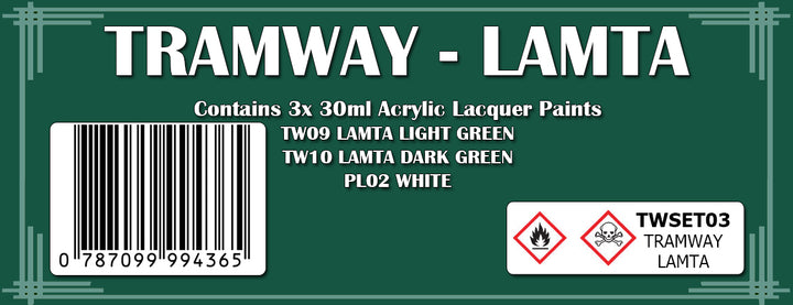 TWSET03 LAMTA TRAM Colour Set