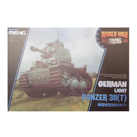 WWToons Light Tank Panzer 38T German - Meng